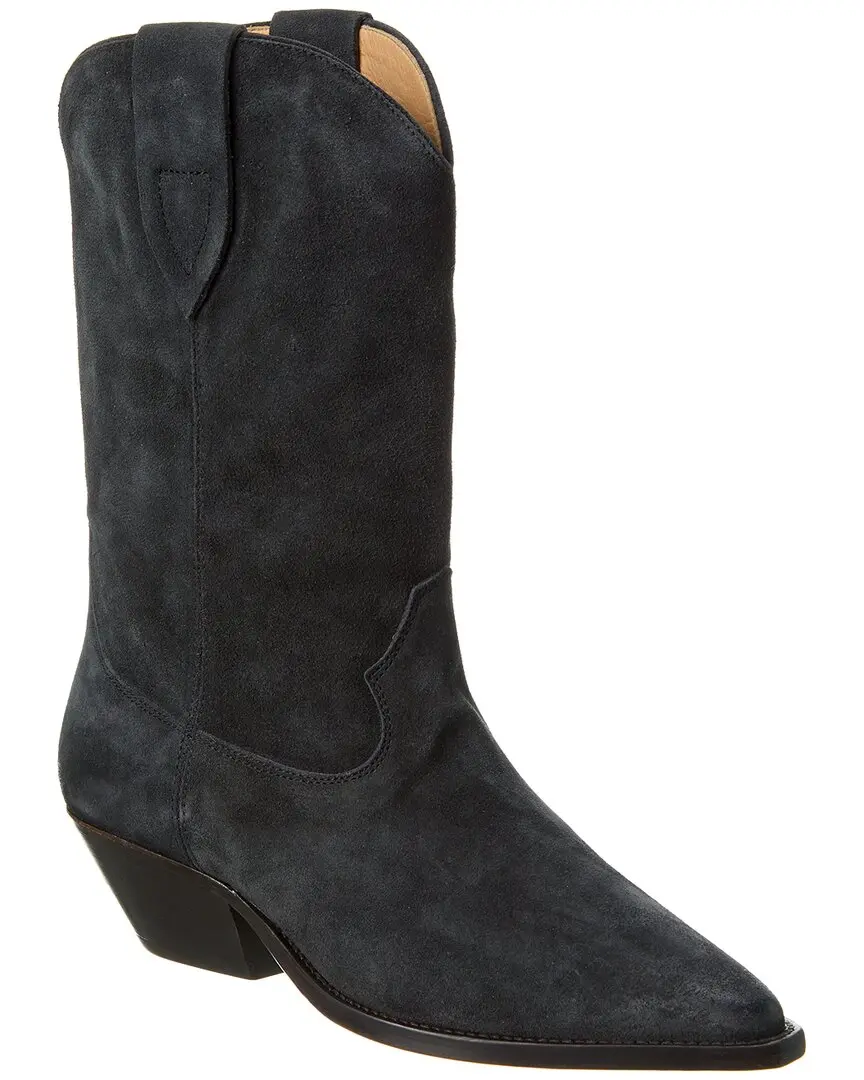 Isabel Marant Duerto Suede Cowboy Boot