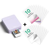 PP01 Purple+10 Sticky Photo Sheets
