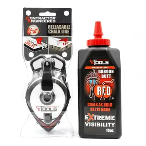 SnapBack Chalk Line + Baboon Butt Red Chalk – Bundle