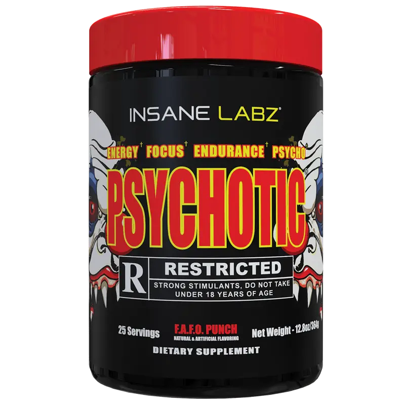 Insane Labz Psychotic Rated-R Energy Preworkout