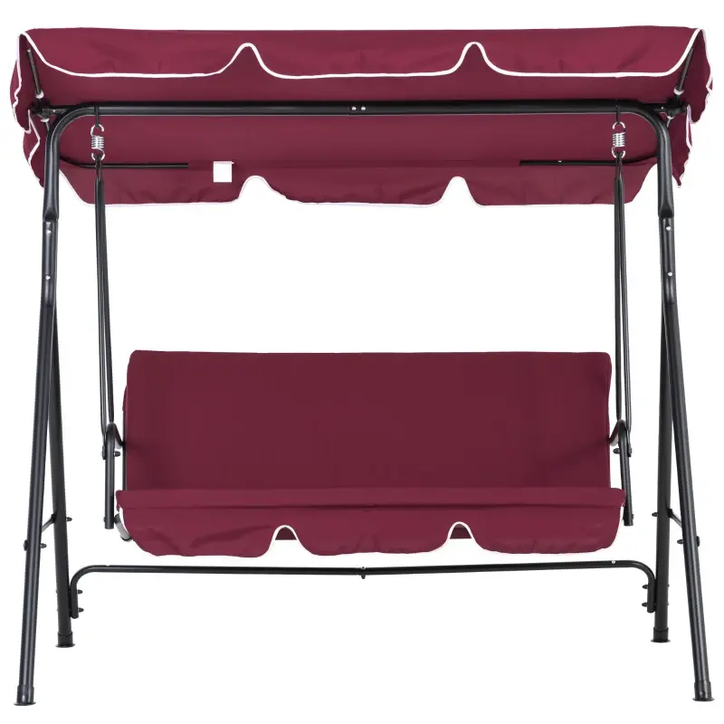 Wine Red, 67.75"L x 43.25"W x 60.25"
