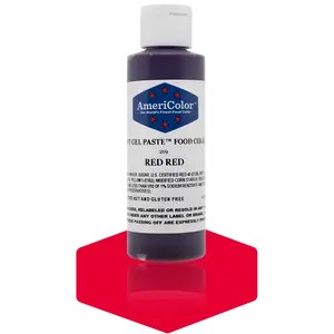 AmeriColor, Red Red, 4.5 Ounce, Soft Gel Paste Food Color