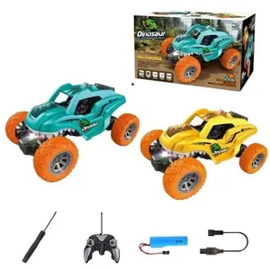 Jam Megalodon Storm RC Truck, Amphibious Vehicle for Kids Aged 4+, 1:15 Scale Shark Design, Dinosaur Shark Remote Control Car