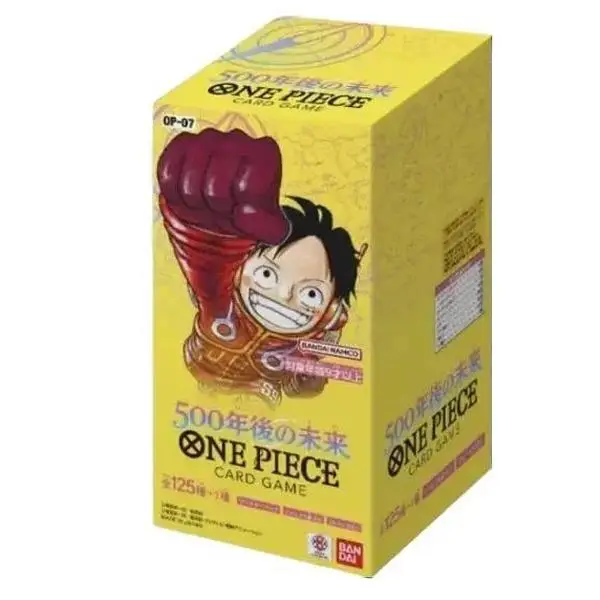 BANDAI ONE PIECE Card Game 500 Years in the Future OP 07 Booster Box - 125 Cards Random Packs for Anime Fans & Collectors