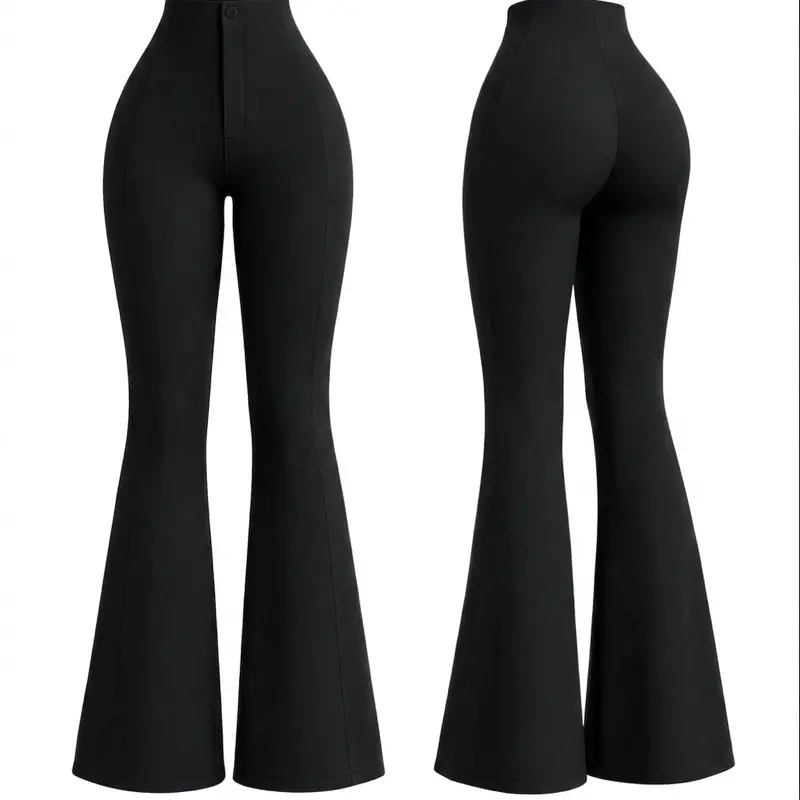 Push up shaper flare pants