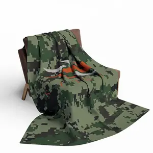 SITKA Subalpine Camo Velvet Blankets Camouflage Decor Multifunction Soft Office Bedding Blankets Plush Thin Quilt