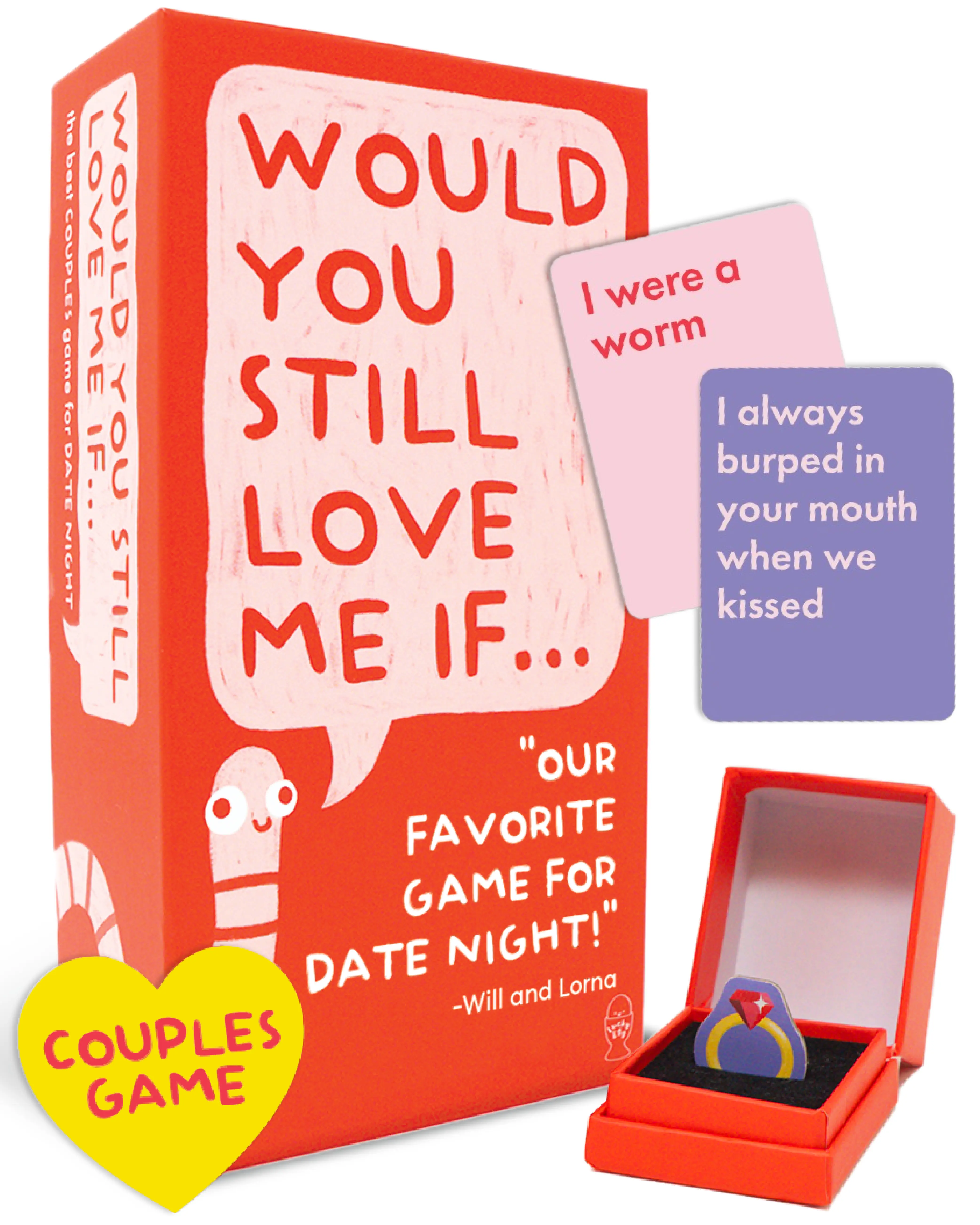 Would You Still Love Me If... - Date Night Game for Couples - Perfect Valentine's Day Gift Idea