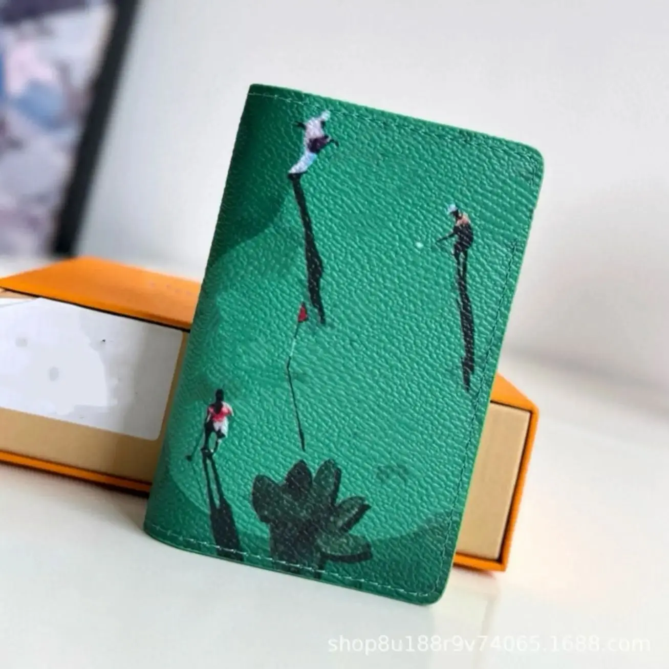 Street Graffiti Passport Holder & Credit Card Organizer - Minimalist, Lightweight Travel Accessory Gift for Travelers