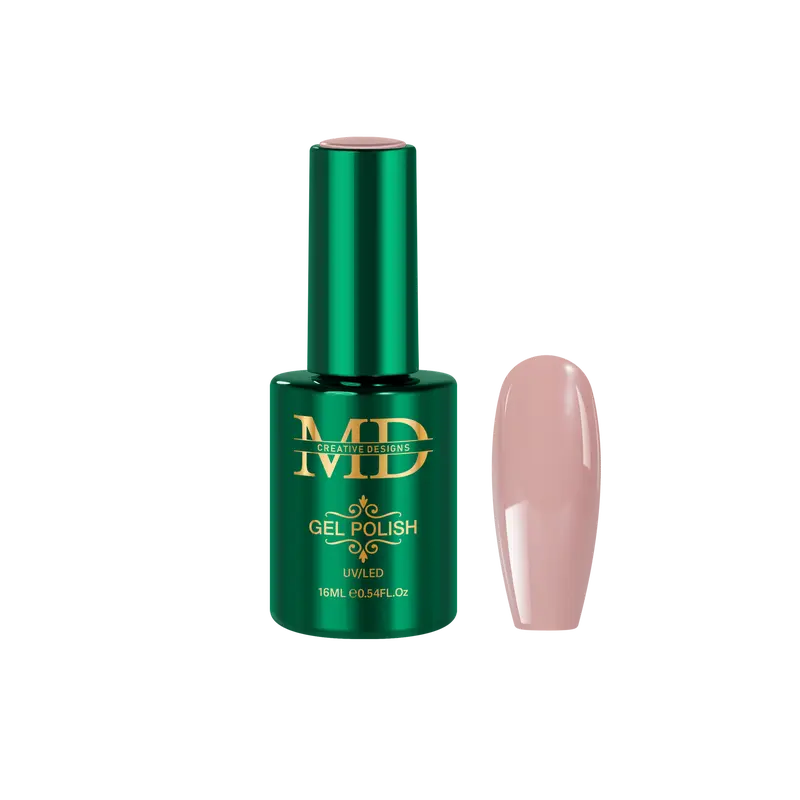 MD Nails - Individual Gel Polishes | Naturally Yours | Neutral & Earthy Shades | HEMA-Free | TPO-Free