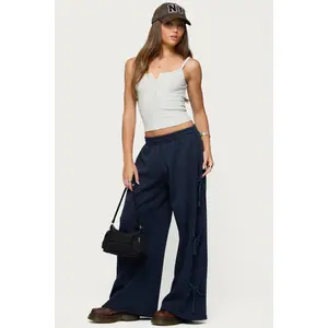 Claudette Baggy Ribbon Sweatpants Claudette Baggy Ribbon Sweatpants