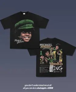 2 Sided Young Michael Jackson 3.7 T-shirt, Vintage Music Shirt Merch 2026 Graphic T-shirt, Gift For Fan