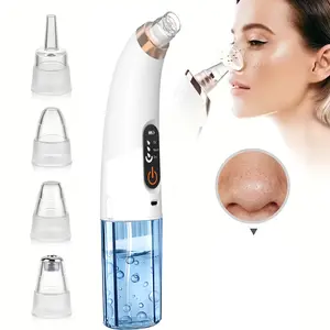 2026 Newest Blackhead Remover Pore Vacuum - USB Rechargeable with 5 Interchangeable Suction Heads