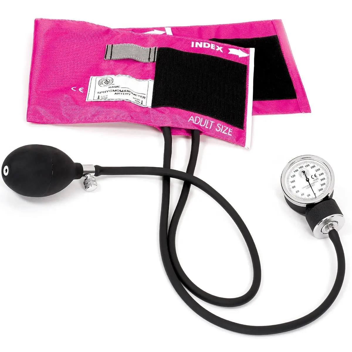 Premium Adult Aneroid Blood Pressure Monitor | Manual BP Cuff | EMS Student Healthcare Training Equipment