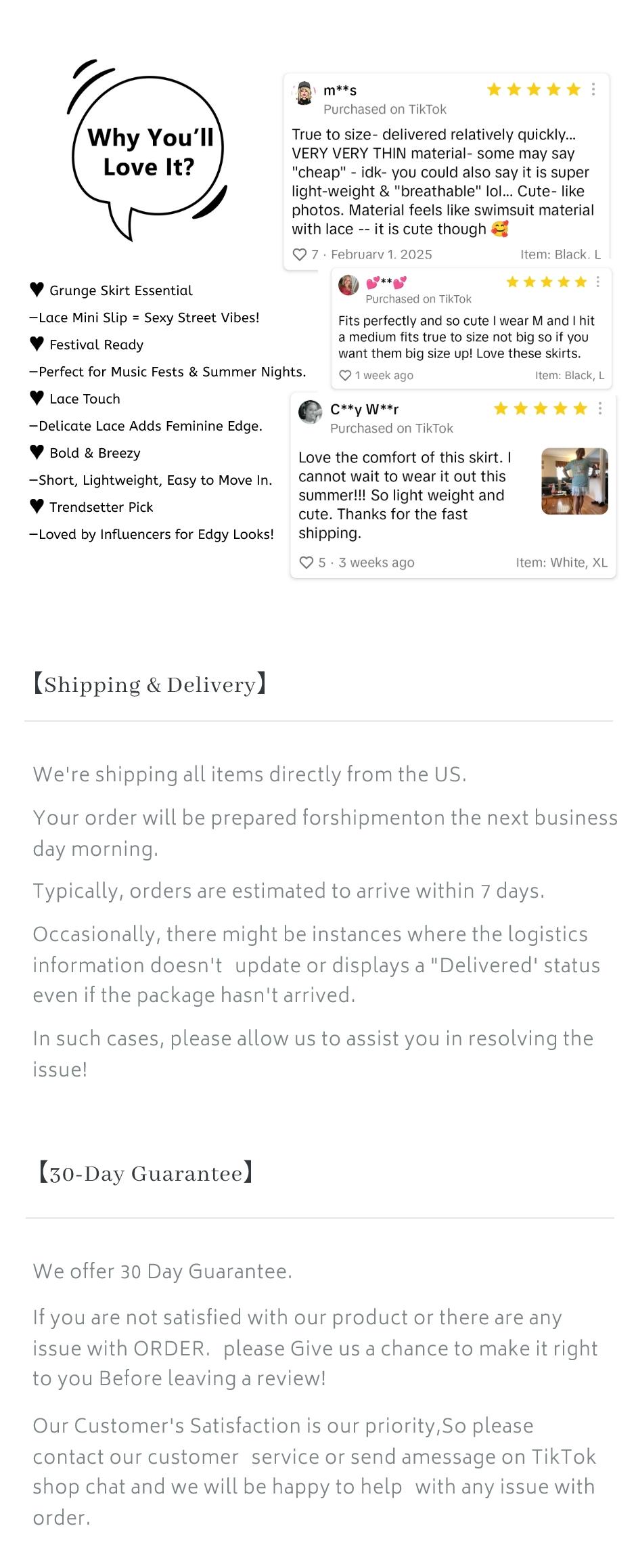 Chicovar Women's Lace Skirt Summer Floral Pleated Slip Skirt - Stretchy Waist,Easter dress, Ruffle Hem, Non-See-Through Soft Fabric - Boho Chic for Concert, Fashion Casual Wear,Cow Girl, Westernfashion,NO Shorts