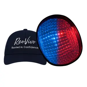 ReoVivo 3.0 Laser Hair Growth Cap, 22 Lasers + 300 LEDs, Advanced Hair Loss Treatment, Drug-Free, Red, Blue, Infrared Light Therapy, Unisex