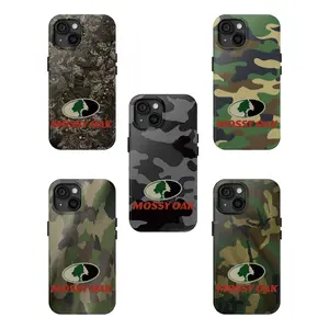 Mossy Oak Camo Phone Case – Rugged Military Style Shockproof Cover for iPhone – Hunting Gear Protective Case for Men & Women, Tactical Outdoor Gift