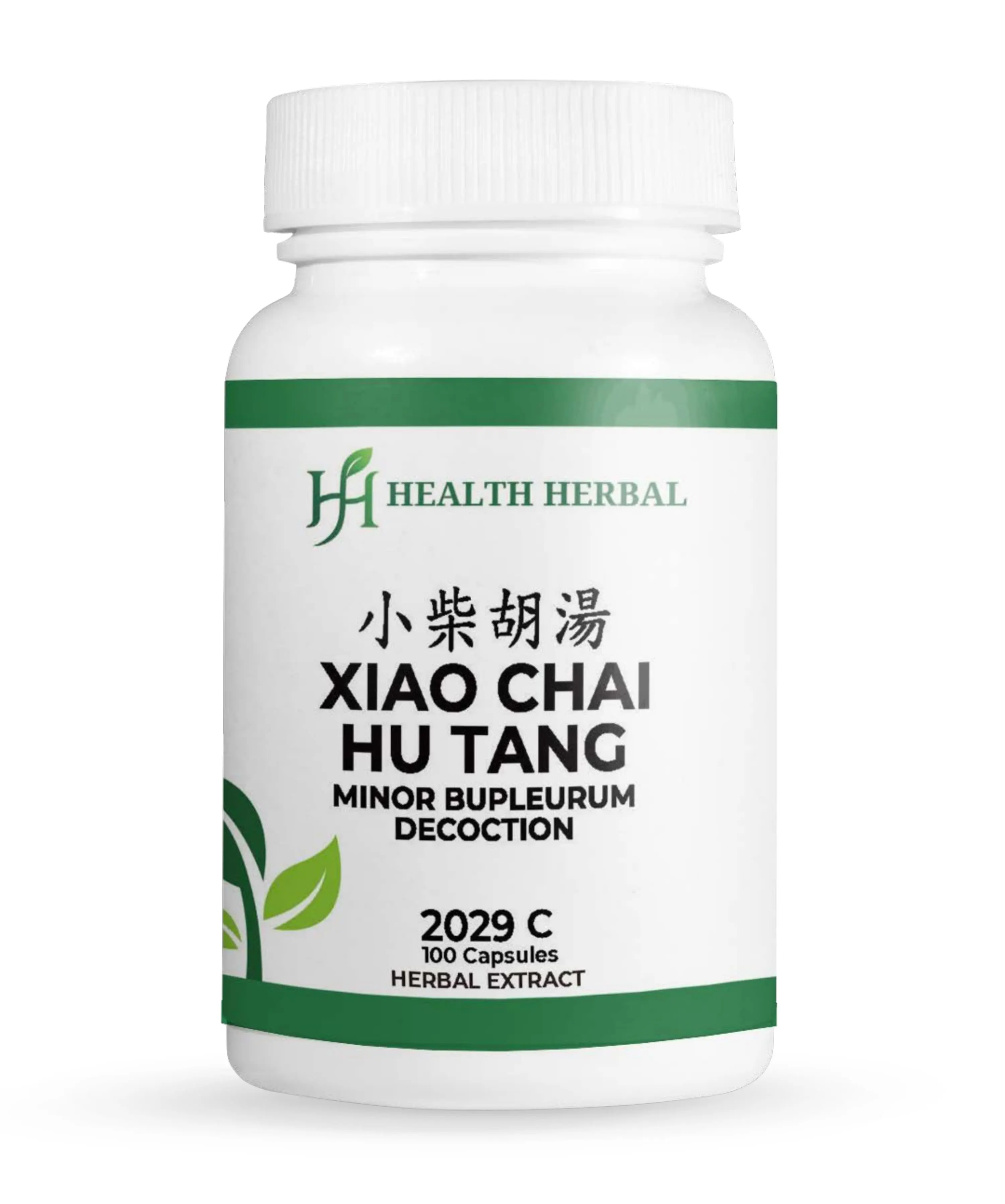 Health Herbal Xiao-Chai Hu Tang/Minor Bupleurum Decoction 100 Capsules Herbal Extract 2 Bottles