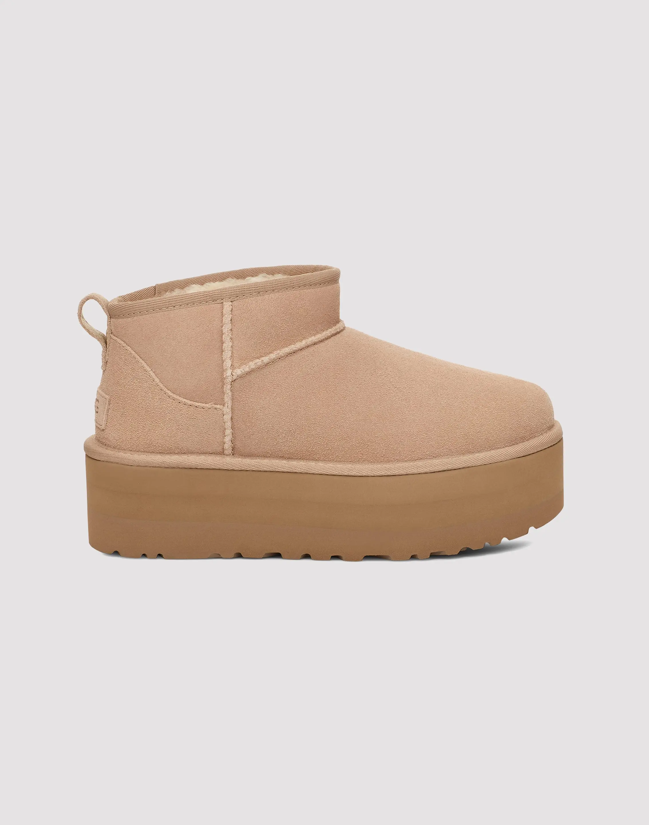Womens UGG Classic Ultra Mini Platform "Sand" Boot Womens UGG Classic Ultra Mini Platform "Sand" Boot