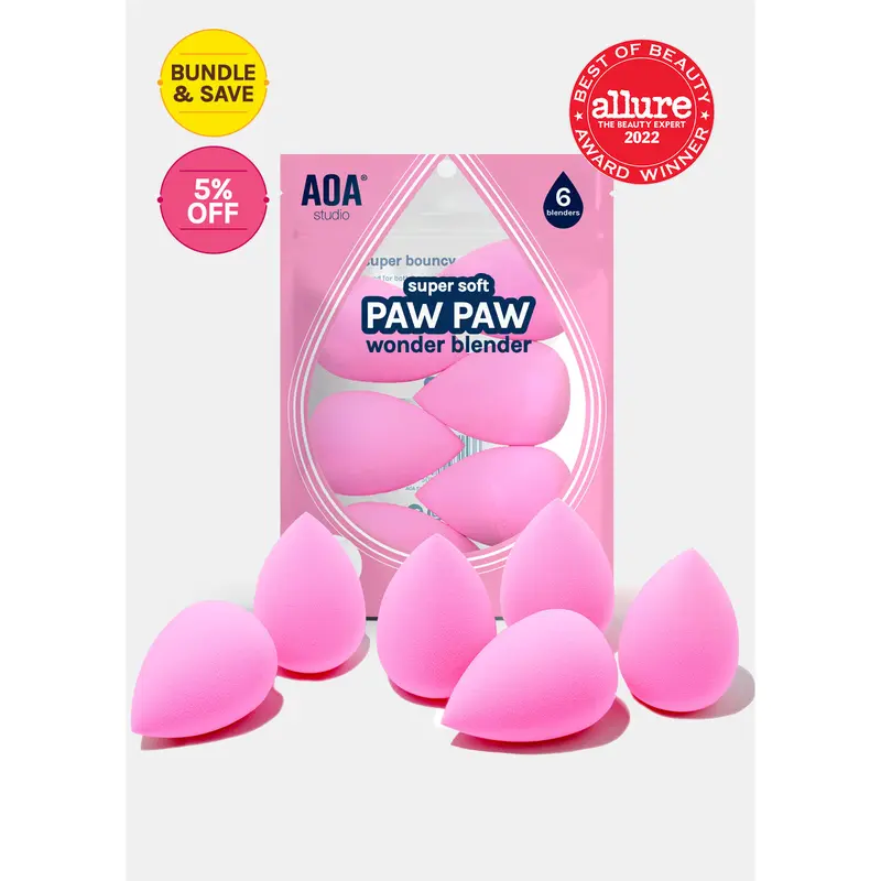 Paw Paw: Super Soft Wonder Blender - 6 Pack
