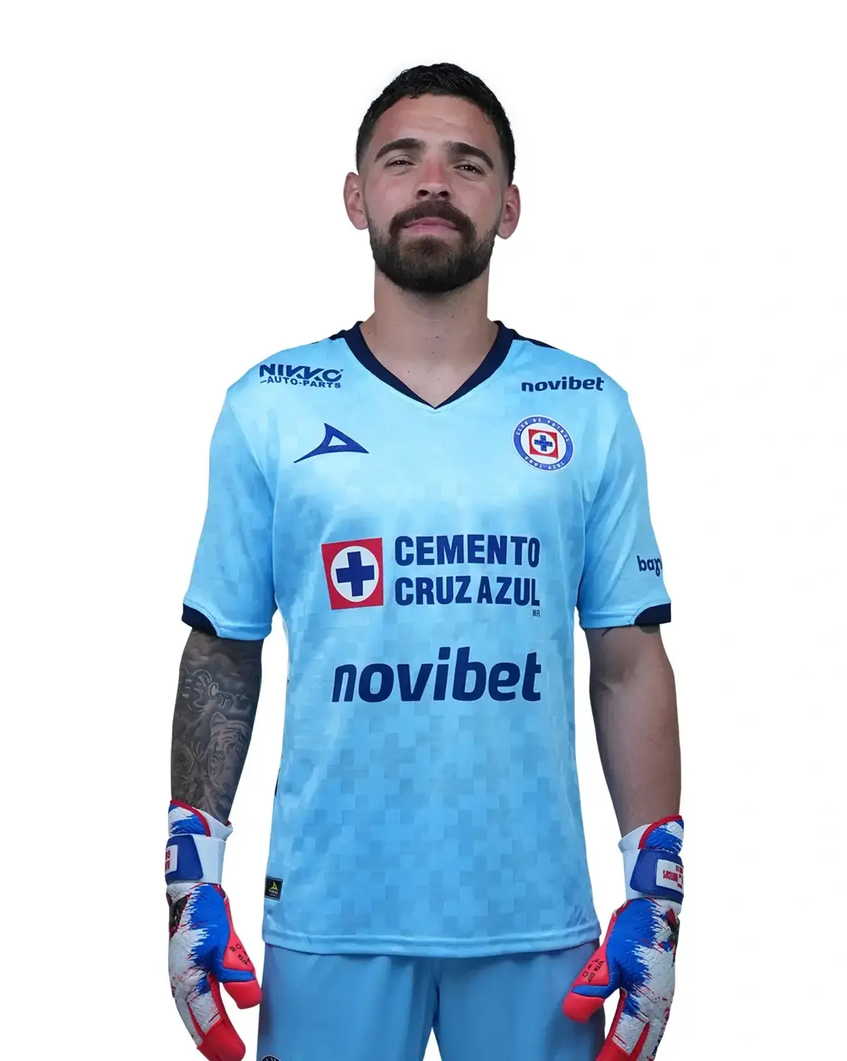 Men's Goalkeeper Jersey, Long Sleeve LIGA MX Inspired Style with Breathable, Durable Performance Fabric for Game Day, Xl, Soccer Shirt, Sports Style Jersey, Male, Jersey Style Top, Easy Wear