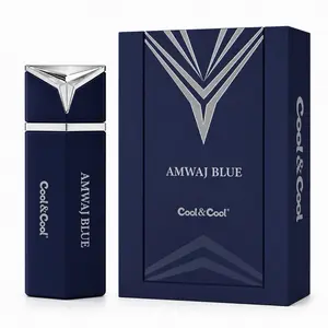 Cool & Cool AMWAJ BLUE Pour Homme 3.4oz EDP - Premium Fragrance for Men