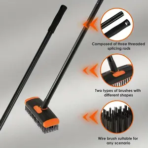 3-In-1 Multi-Purpose Garden Tool Set, Handheld Design No Power Required Ergonomic Handle Efficient Weeding Durable Structure Home Gardening Maintenance