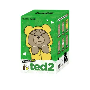 Pop Mart Ted 2 Teddy Bear Action Plush Pendant Blind Box