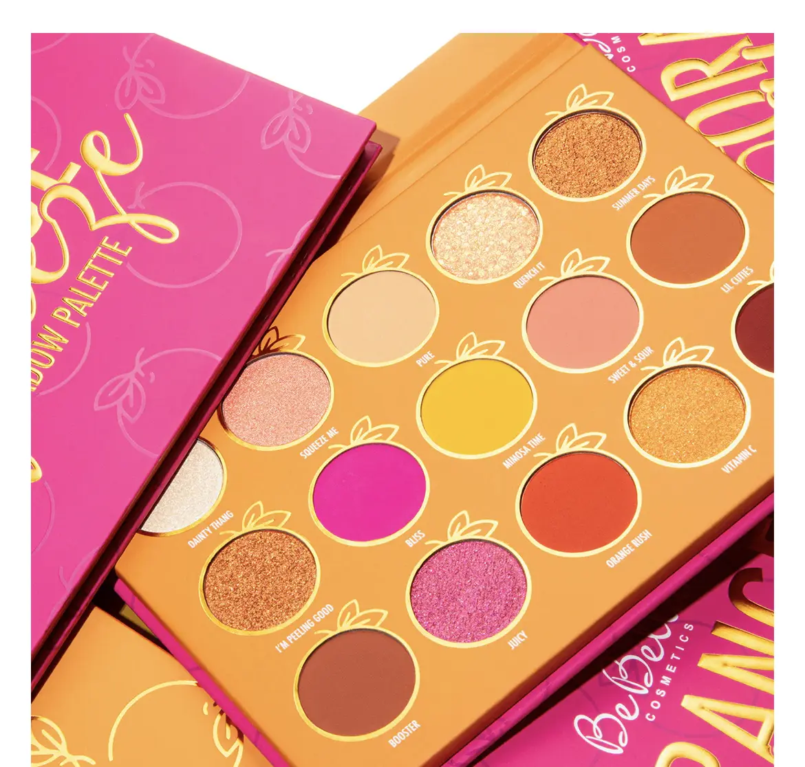 BEBELLA - ORANGE SQUEEZE SHADOW PALETTE