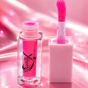 Raspberry Flavored Color Changing Lip Oil Lipgloss by Y-BEVERLY Glossy Cosmetic