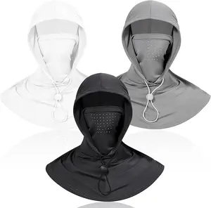 3 Pack Cooling Balaclava - Breathable UV Protection Hood & Face Cover for Fishing, Cycling & Outdoor Adventure