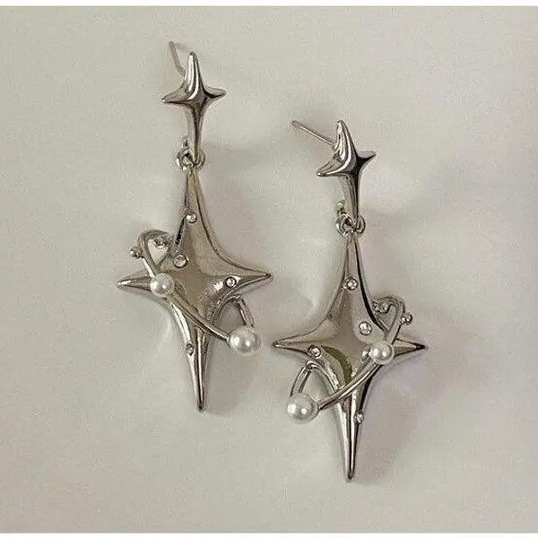 Starburst Dangle Earrings| Astrology Earrings | Space earrings | Planet earrings | Solar system earrings