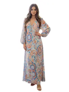 Lulus floral print maxi dress