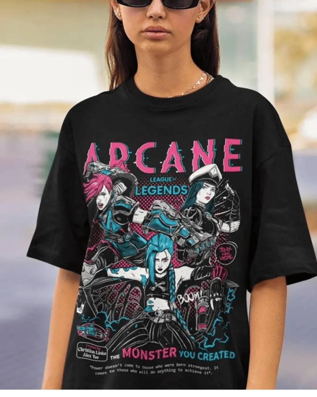 Arcane Dark Fantasy Gift For Fans T Shirt QA15703