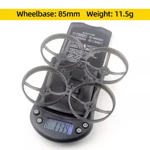 Happymodel Mobula8 85mm FPV Drone Frame KIT for Micro RC Whoop Quadcopter - Transparent