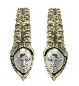 Siren Brass Ear Weights Siren Brass Ear Weights