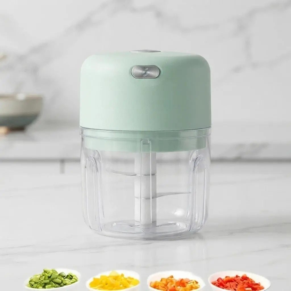 Mini Rechargeable Garlic Chopper - Effortless chopping for every home cook!