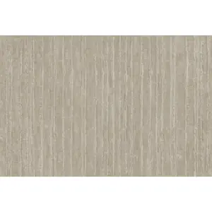 UW1025N Precious Metal Taupe Corrugated Wallpaper