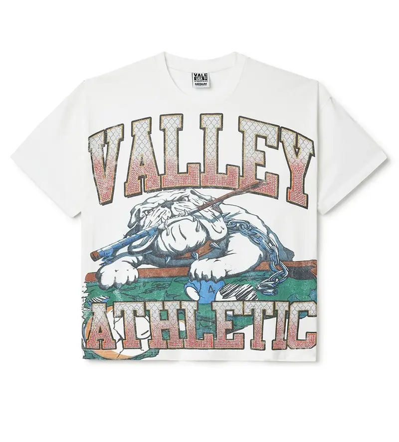 Vale Forever Valley Sport Scissorhands White Mens Graphic Short