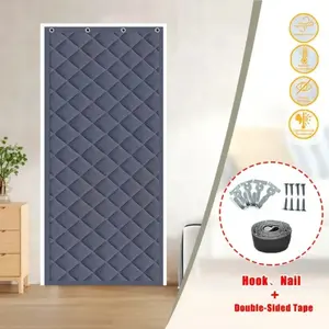 Winter Insulated Window Cover with Velcro, Frost-Resistant Thermal Window Blanket, Prevents Cold and Enhances Heat Retention