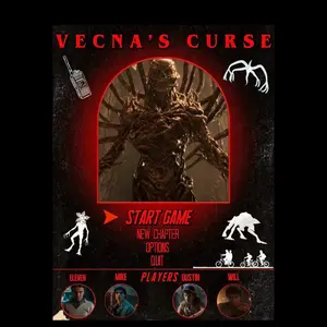 Stranger Things Themed Player Manual Poster