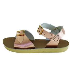 Rose Gold Surfer Sandals - Sun-San Saltwater Shoes for Kids