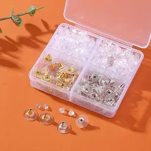 620 silicone ear pieces, complete jewelry-making kit set, Thai-style design for DIY beginners