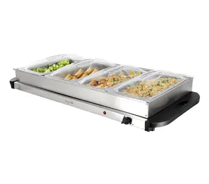 4 Section Buffet Server & Food Warmer