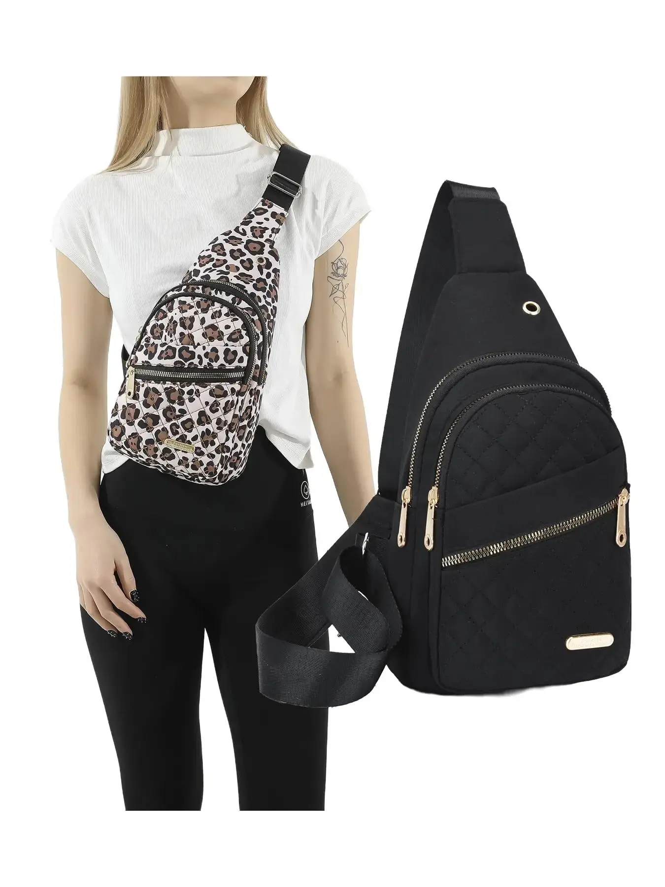 Brown And White*1 pc+Black*1 pc