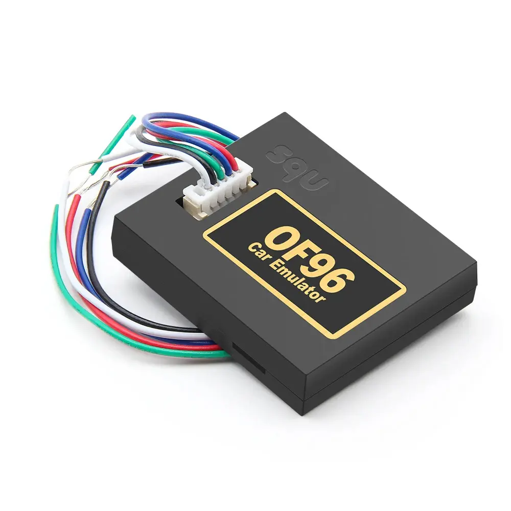 Anti-Theft Seat Occupancy Sensor Bypass Car Emulator - Compact & Portable Design, Immo Emulation, OBD-II Compatibility, Control Module Connectors, Onboard Buttons, Plug-and-Play, Universal for GM, VW/VAG (Automotive Locksmiths), Obd-Ii Port, Onboard Confi