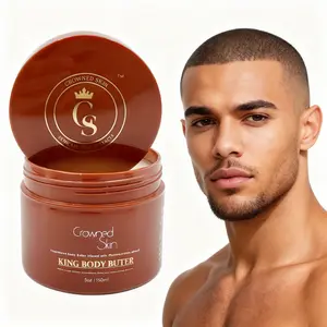 Crowned Skin King Cologne Body Butter 150ml Deep Hydration & 24H Moisture | Luxury Skincare Must-Have for Glowing, Soft Skin | Perfect for Your Body Care & Self-Care Routine