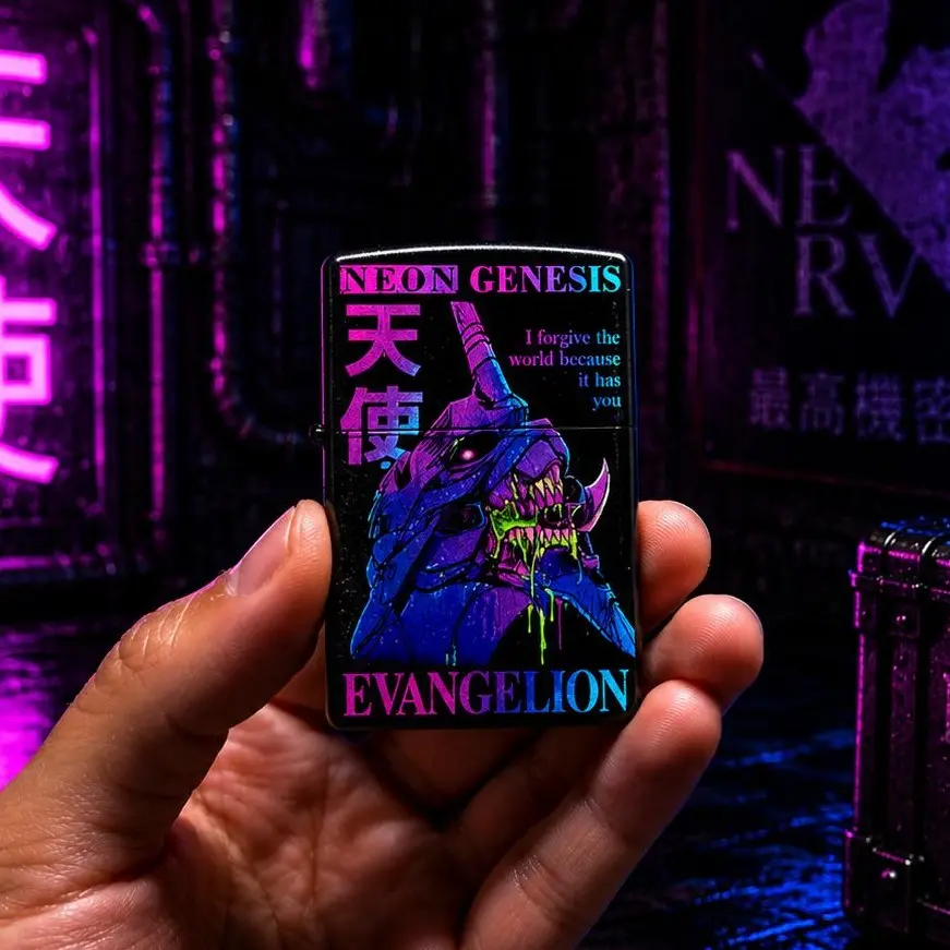 Anime flip top lighter - flip top lighter (no oil)