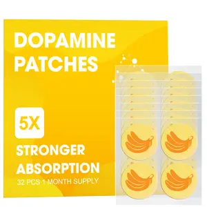 Dopamine Body Patches, 32 Pack – Natural Botanical Care for Daily Mood & Relaxation