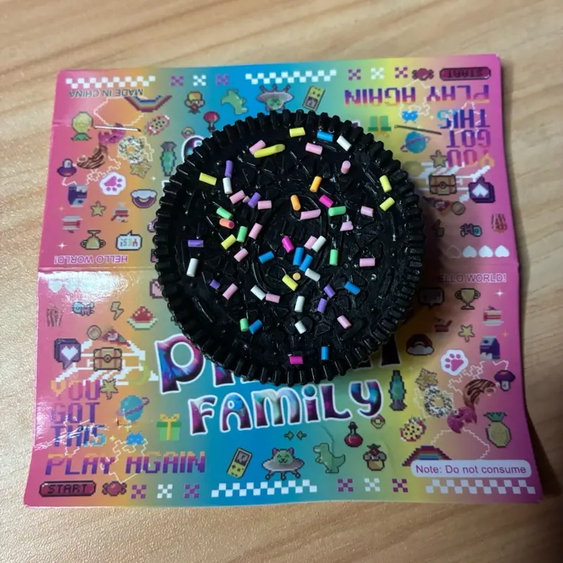 Whole cookie squishy stress relieving toy