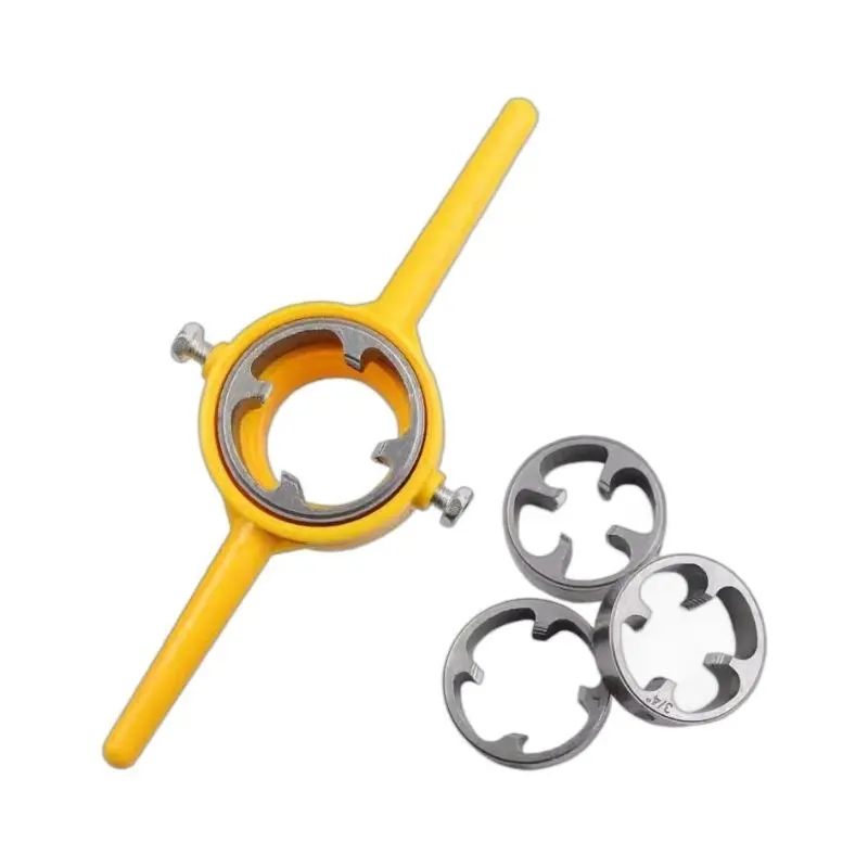 Plastic Pipe Threading Tool Set, Handheld Ppr Pipe Tapping Equipment with Long Handle Design, Perfect for DIY Plumbing Projects
